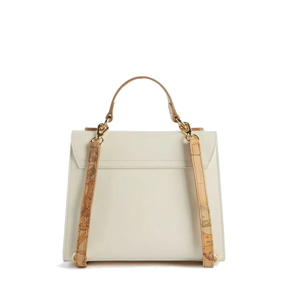 Mini Tote 1A Classe Alviero Martini linea Elegance Coast in Pelle Avorio LC07