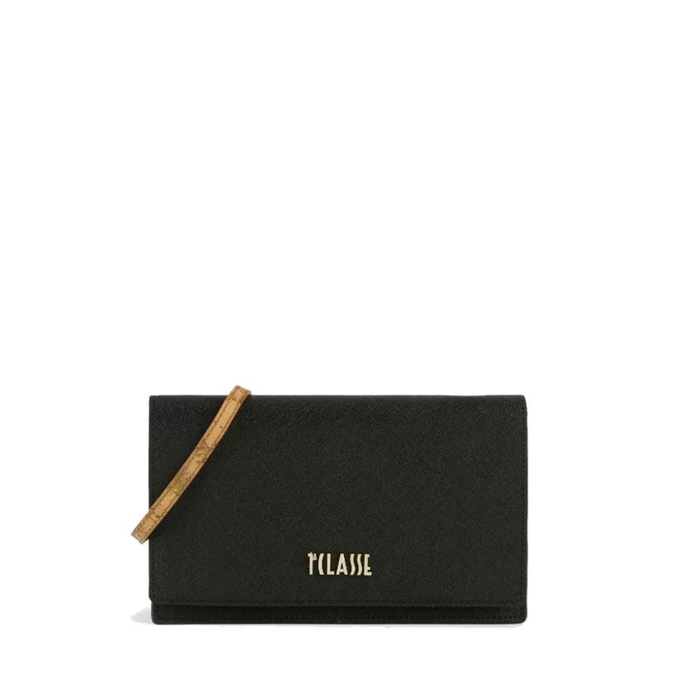 Pochette con Tracolla 1A Classe Alviero Martini linea Java City Nero PN04