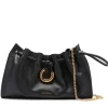 Pochette Donna COCCINELLE in Pelle Liscia Linea Isabella Colore Nero