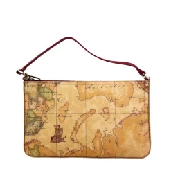 Pochette Donna con Manichetto 1A Classe Alviero Martini linea 3D Geo colore Geo Classic e Rosso PN71