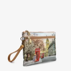 Pochette Media Donna con Zip Y NOT YES-343 English Rose