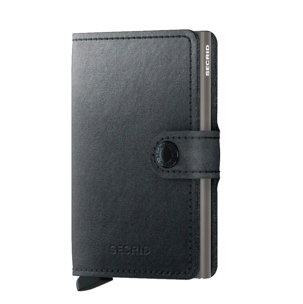 Porta Carte con Clip SECRID Miniwallet linea Mirum Nero con RFID