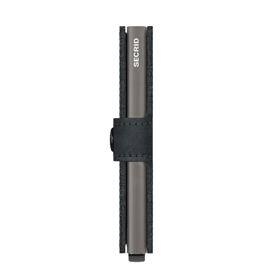 Porta Carte con Clip SECRID Miniwallet linea Mirum Nero con RFID