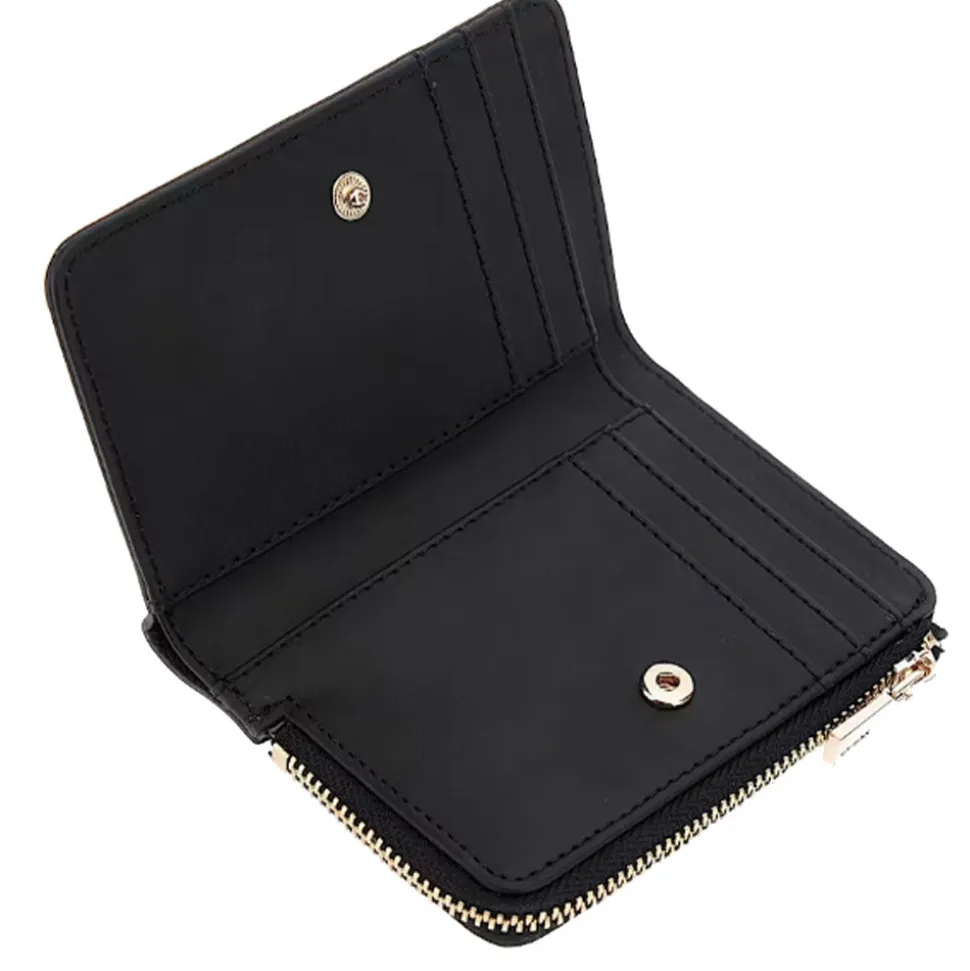 Portacarte Piccolo GUESS Chiuso con Clip Linea Laurel Colore Coal Logo