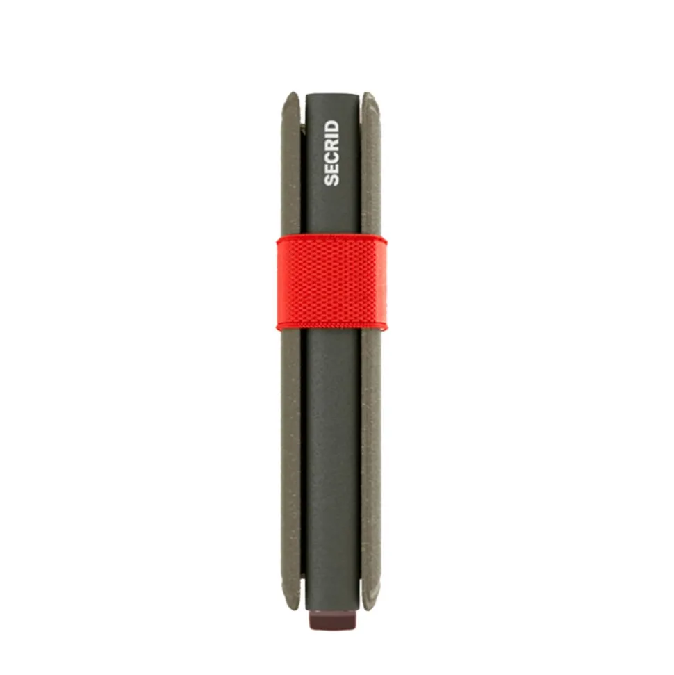 Porta Carte SECRID linea Liba colore Green Orange con RFID