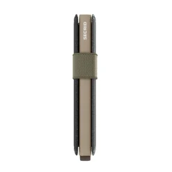 Porta Carte SECRID linea Liba colore Black Olive con RFID