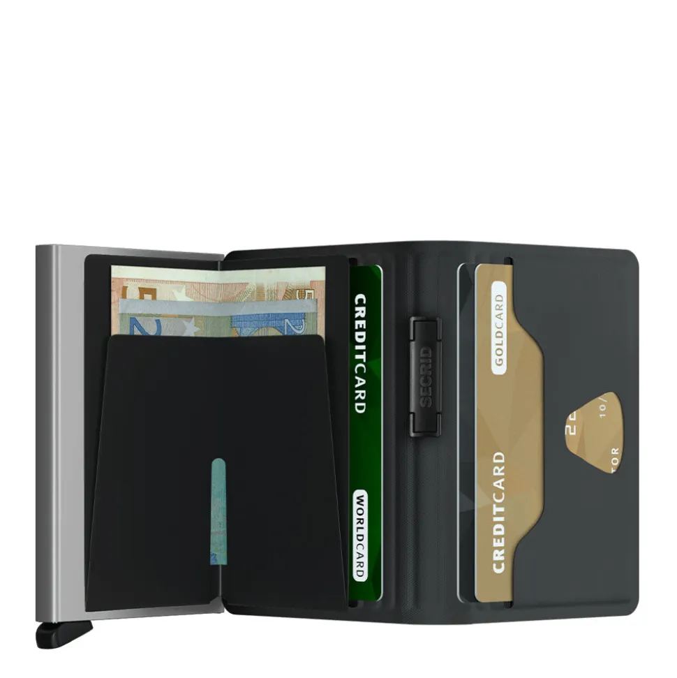 Porta Carte SECRID linea TPU-Black-White con RFID