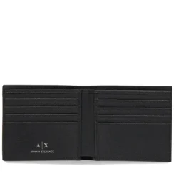 Portafoglio con Portacarte ARMANI EXCHANGE in Pelle Nera