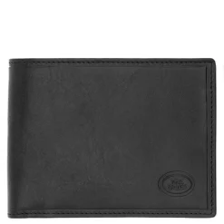 Portafoglio con Portamonete THE BRIDGE In Pelle Nera linea Story Made in Italy