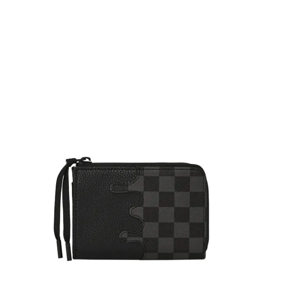Portafoglio con Zip SPRAYGROUND stampa Unfinished Shark
