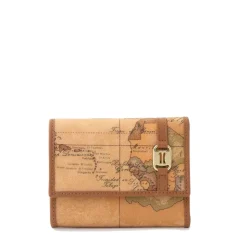 Portafoglio Donna Piccolo con Bottone 1A Classe Alviero Martini stampa Geo Classic W078