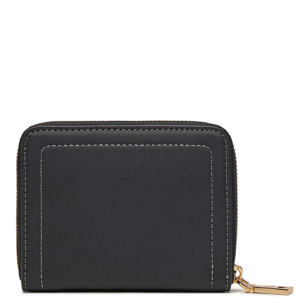 Portafoglio Donna Piccolo Zip Around LOVE MOSCHINO colore Nero JC5722