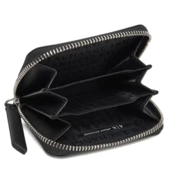 Portafoglio Donna Piccolo Zip Around ARMANI EXCHANGE colore Beige - Black
