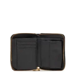 Portafoglio Donna Piccolo Zip Around LOVE MOSCHINO linea Bold Love Nero