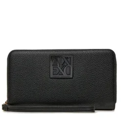 Portafoglio Donna Zip Around ARMANI EXCHANGE colore Nero