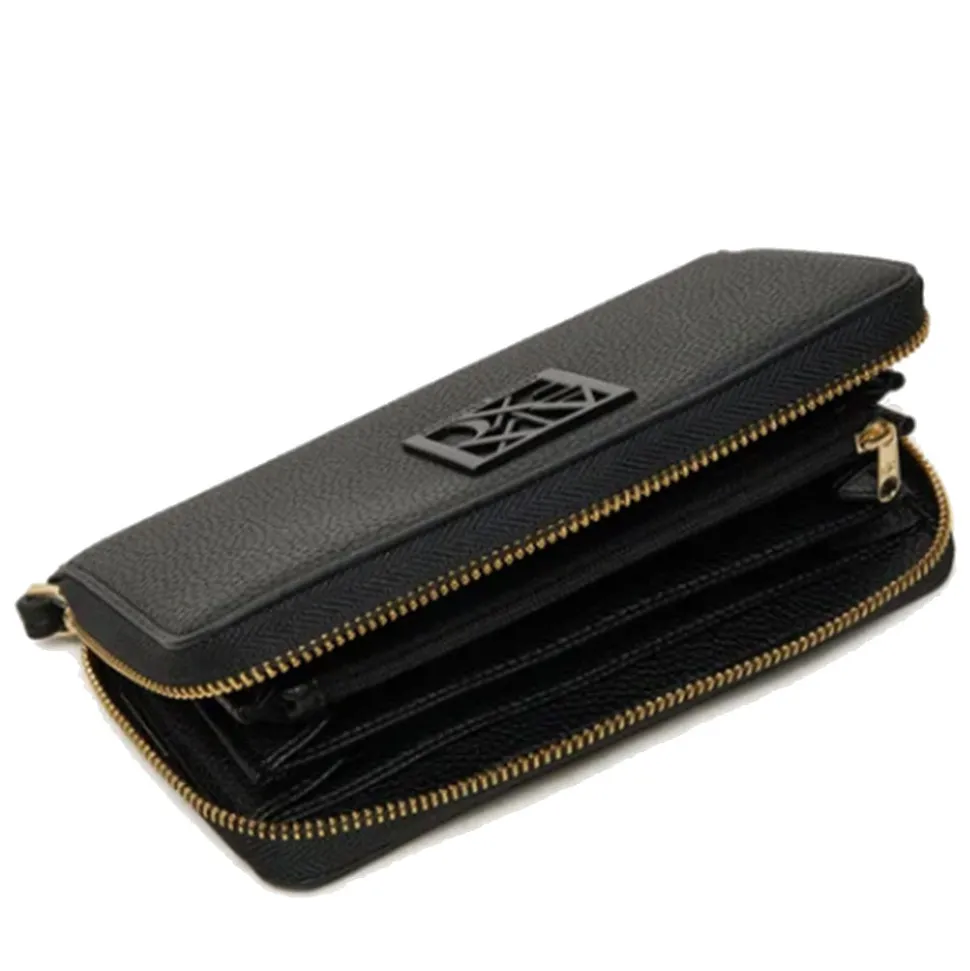 Portafoglio Donna Zip Around ARMANI EXCHANGE colore Nero