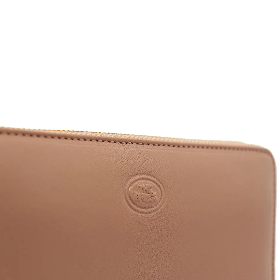 Portafoglio Donna Zip Around THE BRIDGE linea Story in Pelle Beige