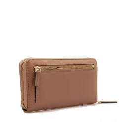 Portafoglio Donna Zip Around THE BRIDGE linea Story in Pelle Beige