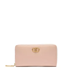 Portafoglio Donna Zip Around LIU JO Better La Puffy Rosa Cipria
