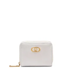 Portafoglio Piccolo Zip Around LIU JO Better La Puffy Off White
