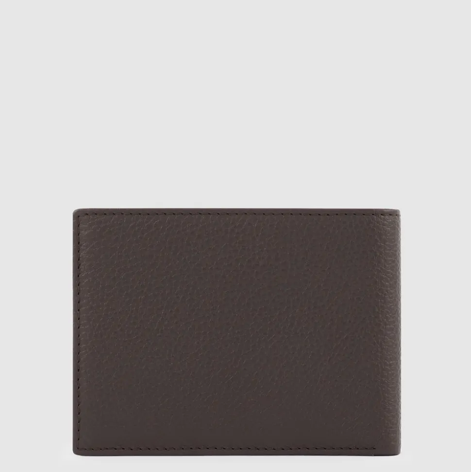 Portafoglio PIQUADRO uomo con portamonete Linea Modus Special PU257MOSR Marrone