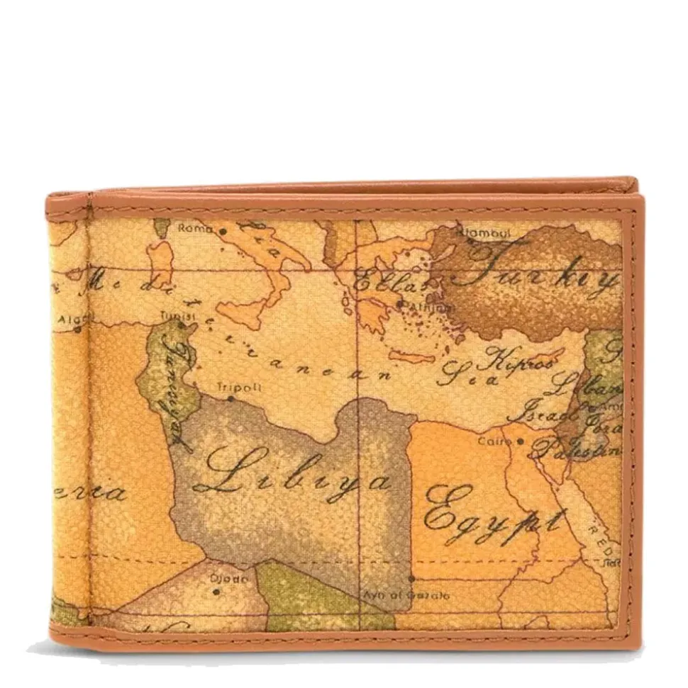 Portafoglio Uomo con Fermasoldi 1A Classe Alviero Martini linea Geo Classic W111