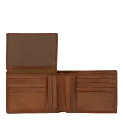 Portafoglio Uomo con Pattina THE BRIDGE linea Story in Pelle Marrone