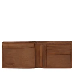 Portafoglio Uomo con Pattina THE BRIDGE linea Story in Pelle Marrone