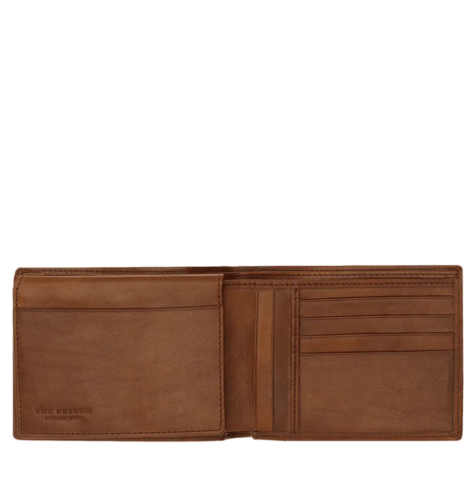 Portafoglio Uomo con Pattina THE BRIDGE linea Story in Pelle Marrone