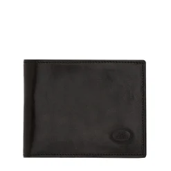 Portafoglio Uomo con Portamonete con Zip THE BRIDGE In Pelle Nera linea Story