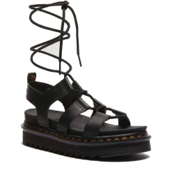 Sandali Donna DR. MARTENS linea Nartilla in Pelle Athena Nera