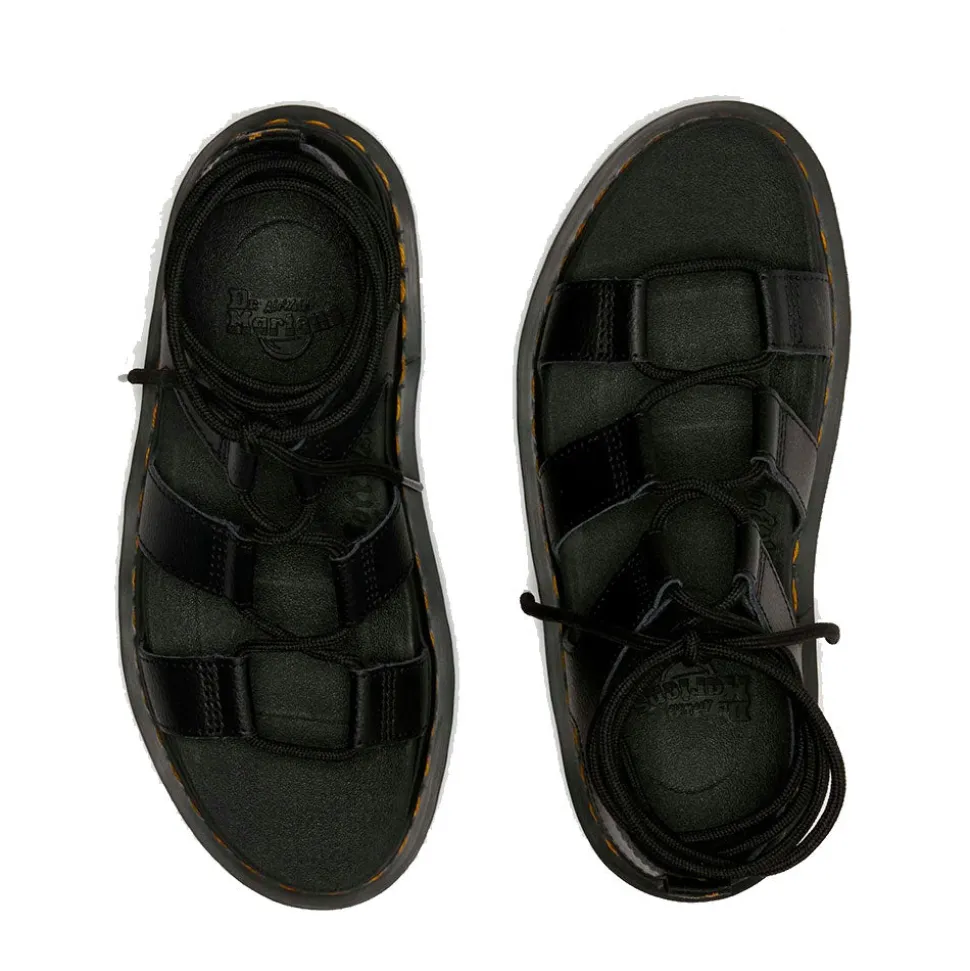 Sandali Donna DR. MARTENS linea Nartilla in Pelle Athena Nera