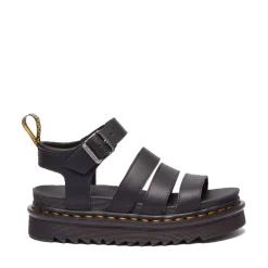 Sandali Donna DR. MARTENS linea Blaire in Pelle Athena Nera