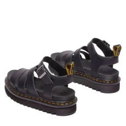 Sandali Donna DR. MARTENS linea Blaire in Pelle Athena Nera