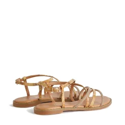 Sandali Flat 1A Classe Alviero Martini in Eco Nappa stampa Geo Classic con Strass 1069