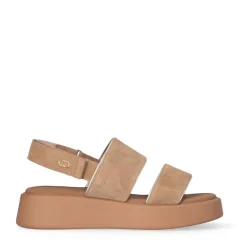 Sandali Platform LIU JO Amber 01 in Suede color Cuoio