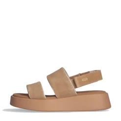 Sandali Platform LIU JO Amber 01 in Suede color Cuoio