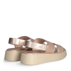 Sandali Platform LIU JO Amber 01 con Paillettes Rose Gold