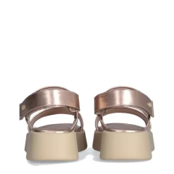 Sandali Platform LIU JO Amber 01 con Paillettes Rose Gold