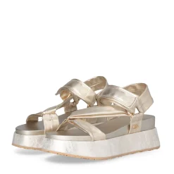 Sandali Platform LIU JO Frida 39 Effetto Metallizzato Light Gold