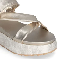Sandali Platform LIU JO Frida 39 Effetto Metallizzato Light Gold