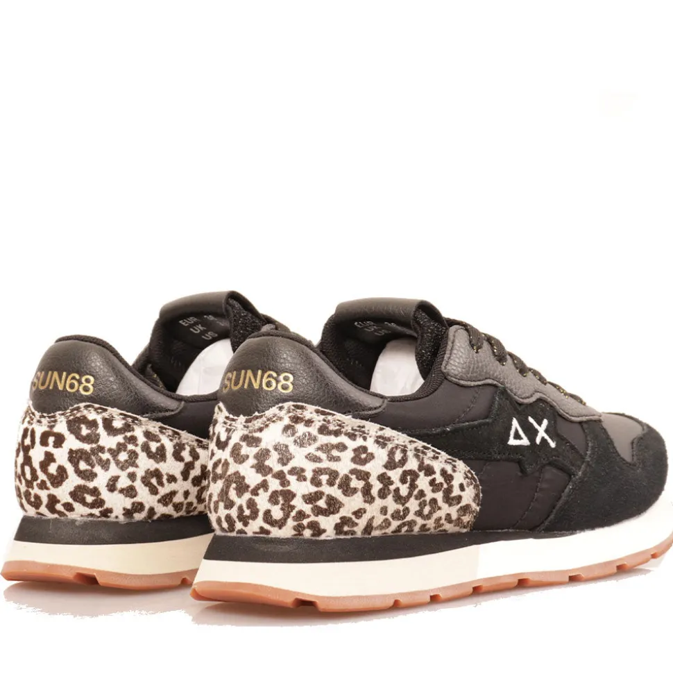 Scarpe Bambina Sun68 Sneakers Girl's Stargirl Animal Teen Nero - Z44411T