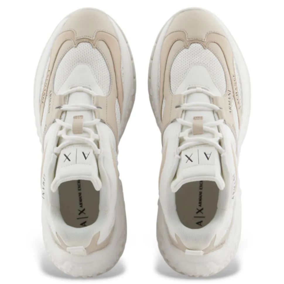 Scarpe Donna ARMANI EXCHANGE Sneakers Colore Off White - Light Mirage
