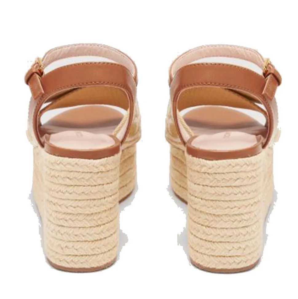 Scarpe Donna COCCINELLE Sandali con Zeppa Colore Cuir Natural - Ecru