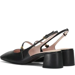 Scarpe Donna COCCINELLE Slingback in Pelle Nera