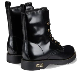 Scarpe Donna CULT Anfibi Zeppelin 472 in Pelle Nera