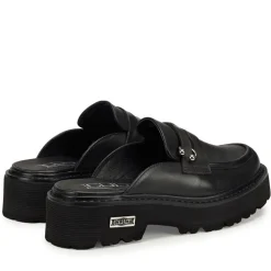 Scarpe Donna CULT Slash 4214 Sabot in Pelle Nera