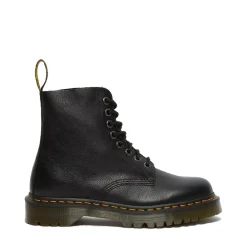Scarpe Donna DR. MARTENS Stivali Platform linea 1460 Pascal BEX in Pelle Nera