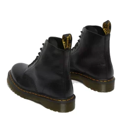 Scarpe Donna DR. MARTENS Stivali Platform linea 1460 Pascal BEX in Pelle Nera