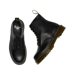 Scarpe Donna DR. MARTENS Stivali Platform linea 1460 Pascal BEX in Pelle Nera